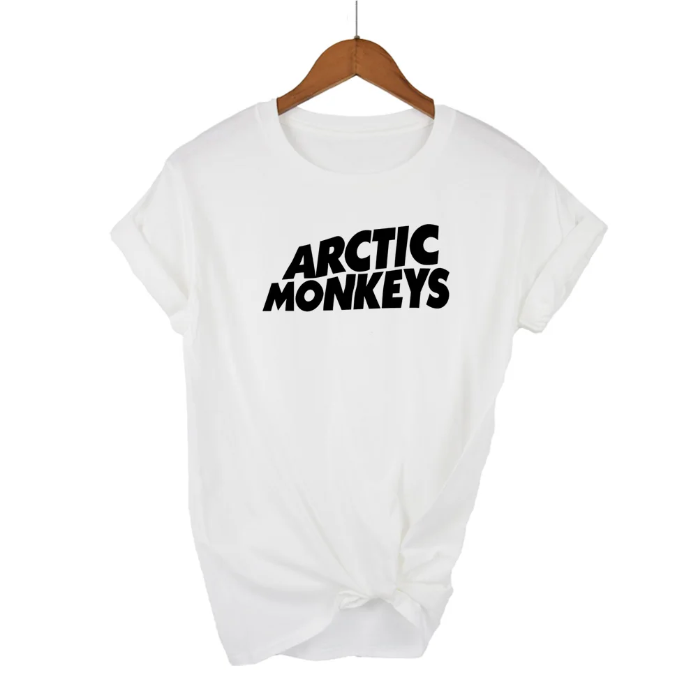 2020 new arrived ARCTIC MONKEYS t shirt women Cotton streetwear vintage tshirt women Harajuku Hip Hop Tee Basic T-shirt Hipster