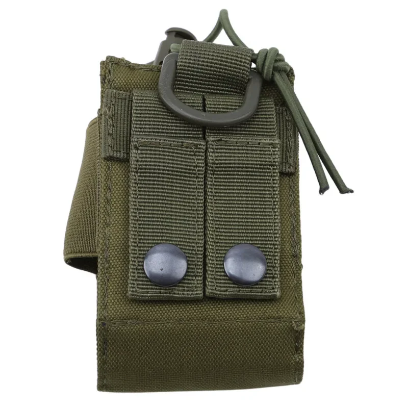 2024 Taktische Funktasche Jagd Walkie Talkie Halter Interphone Hängetasche Molle Nylon Magazintasche