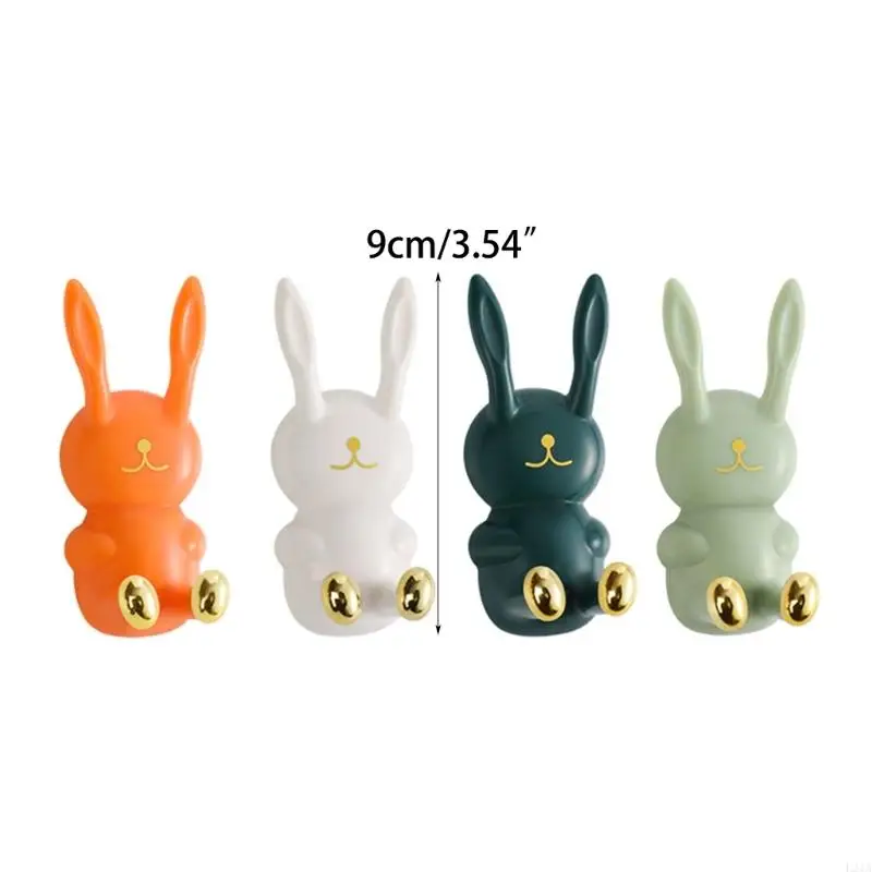 2025 New Cartoon Rabbit Wall Hook Hanger Multifunctional Hanging Bracket Supplies