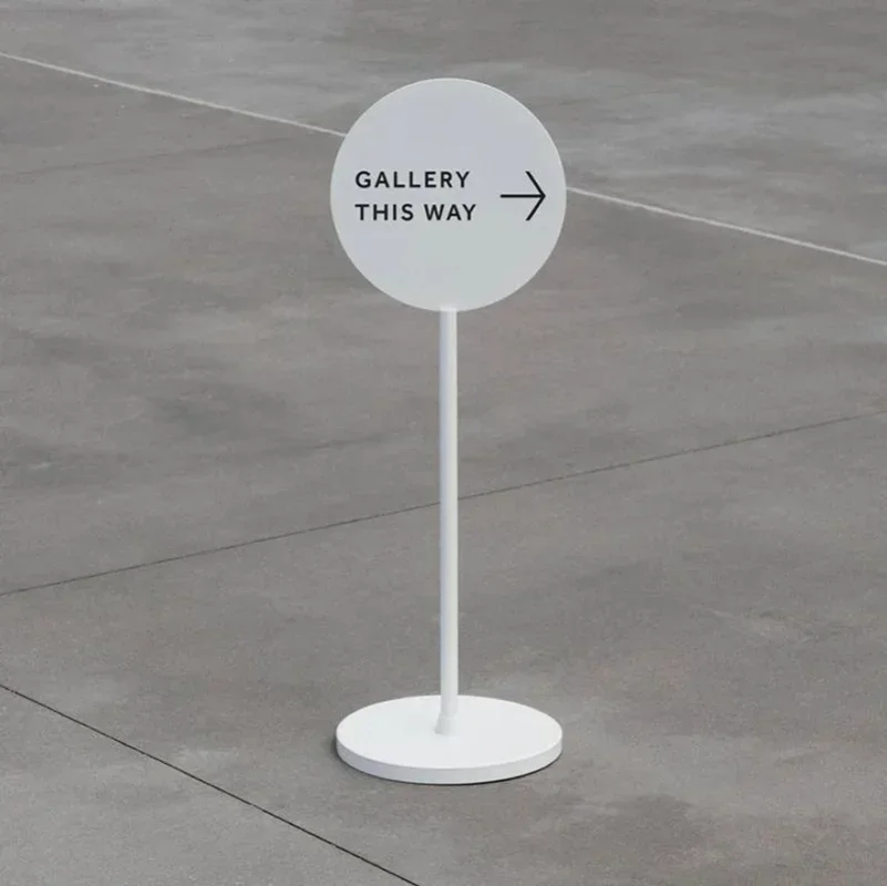 اللوحات الإعلانية، لوحات العرض، لوحات اللافتات المصنوعة من الحديد المطاوع، تعليمات الترحيب بالهبوط العمودي في الهواء الطلق #3