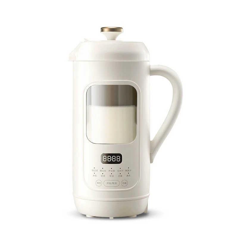 Soybean milk machine, household automatic visual no-cooking wall breaker mini no-filtering bass