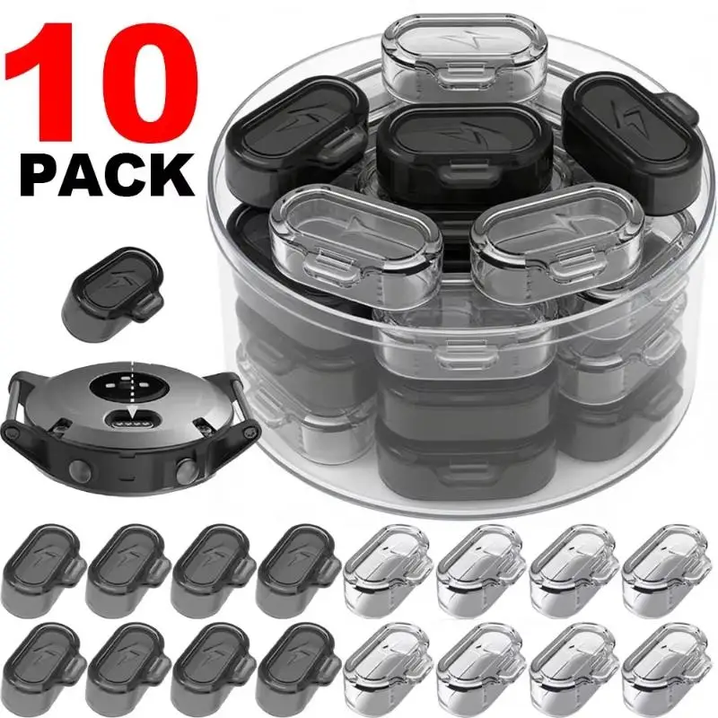 Snap-on Silicone Anti Dust Plugs Dustproof Charger Port Cover for  Fenix 8 7 7S 7X Daily Sports Use