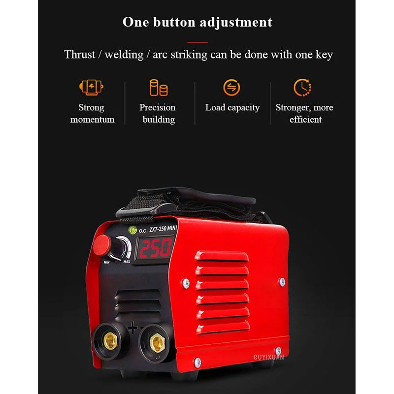 Portable Electric Welder Household 220V Small 250 Full Automatic Copper Welder Complete Set Industrial Electric Welding Machine