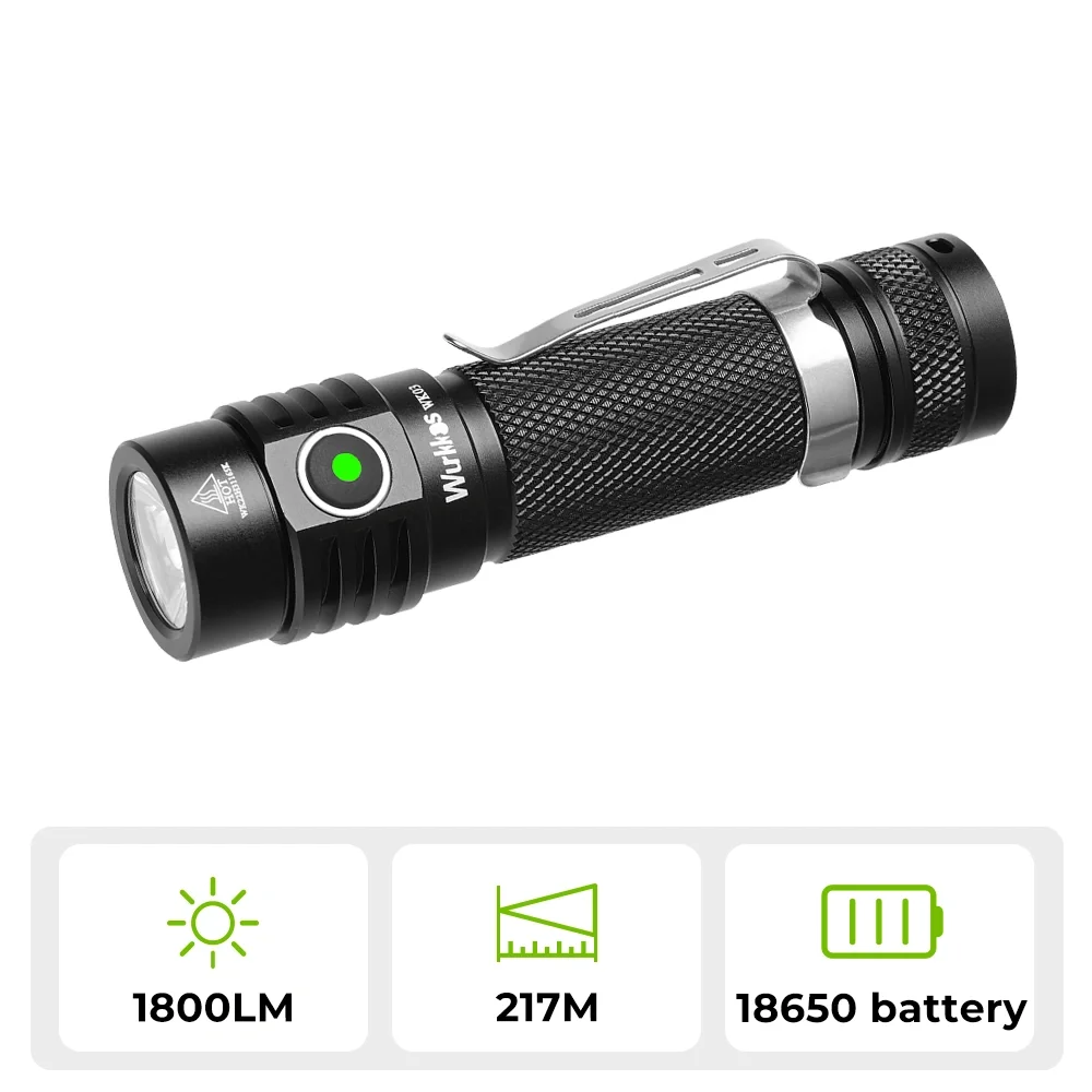 yZ[zWurkkos-LEDdwk03LED,18650g[`,1800[,Cg,USB,[d,h,ip68,nCLOLvp