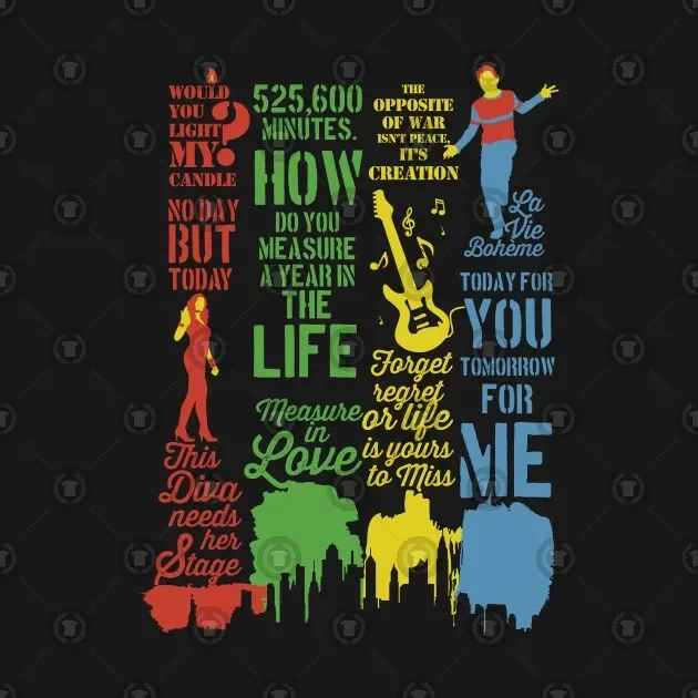 

Fashion Rent Musica Rent Best Quotes T-Shirt 100% Cotton O-Neck Summer Short Sleeve Casual Mens T-shirt Size S-3XL