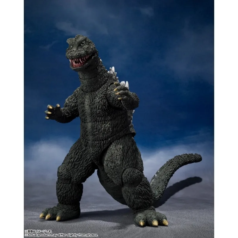 Bandai Original Anime Figure S.H.MonsterArts Godzilla 1972 Action Figure Toys for Kids Gift Collectible Model Ornaments