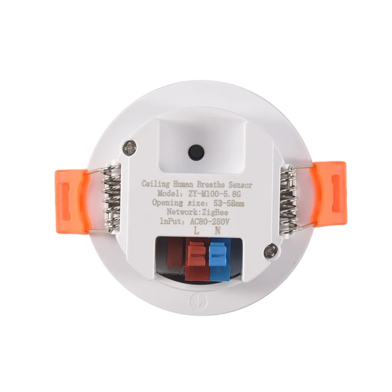 N82R 5X Tuya Zigbee Mmwave Human Presence Sensor With Luminance Microwave Radar Detection PIR Motion Sensor Celling Mount