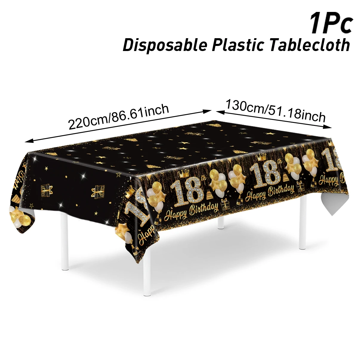 Lila Laser-Tischdecke aus Aluminiumfolie für Geburtstagsfeiern, Hochzeiten und Babypartys