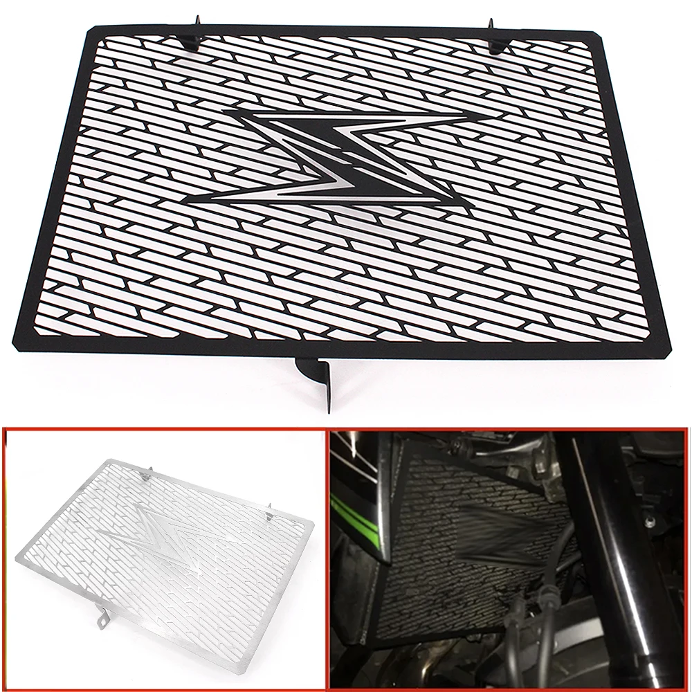 For Kawasaki Z800 Z750 Z1000 SX/R Versys 1000 SE Z1000SX Z1000R Motorcycle Accessories Radiator Grille Guard Protector Cover