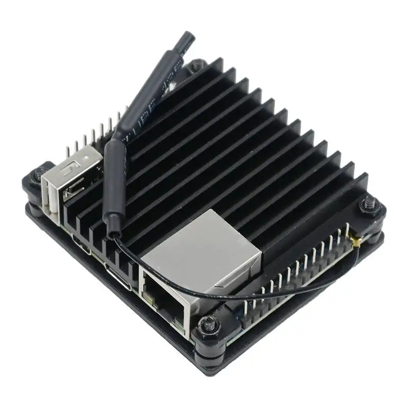 Orange Pi Zero 2 Metal Protective Case with Heatsink Cooling Enclosure for Orange Pi Zero2