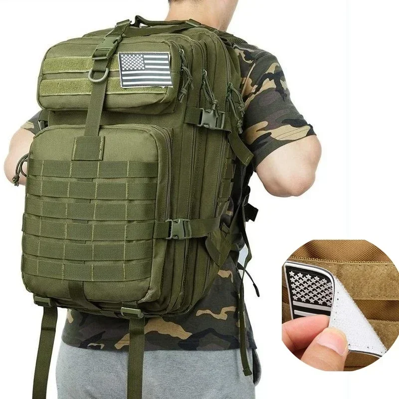 

50L 1000D Nylon Waterproof Backpack Outdoor bags Rucksacks Tactical Sports Camping Hiking Trekking Fishing Hunting Bags
