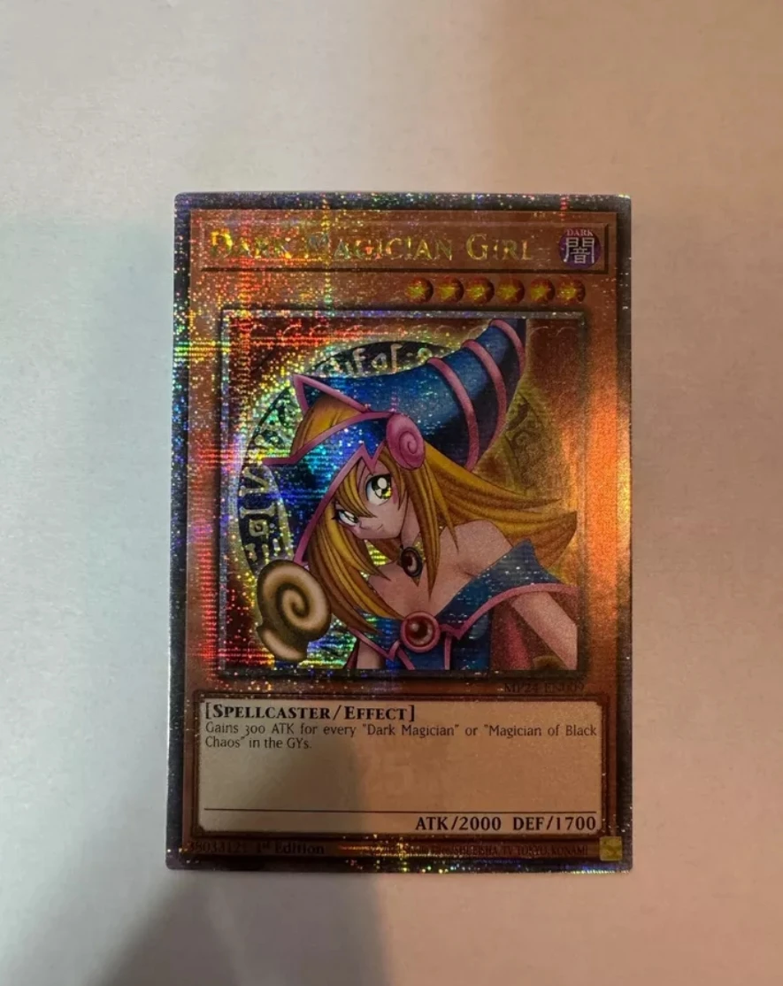 Yugioh KONAMI MP24-EN009 Dark Magician Girl 25th Quarter Century Secret English 1st Edition Collection Mint Card