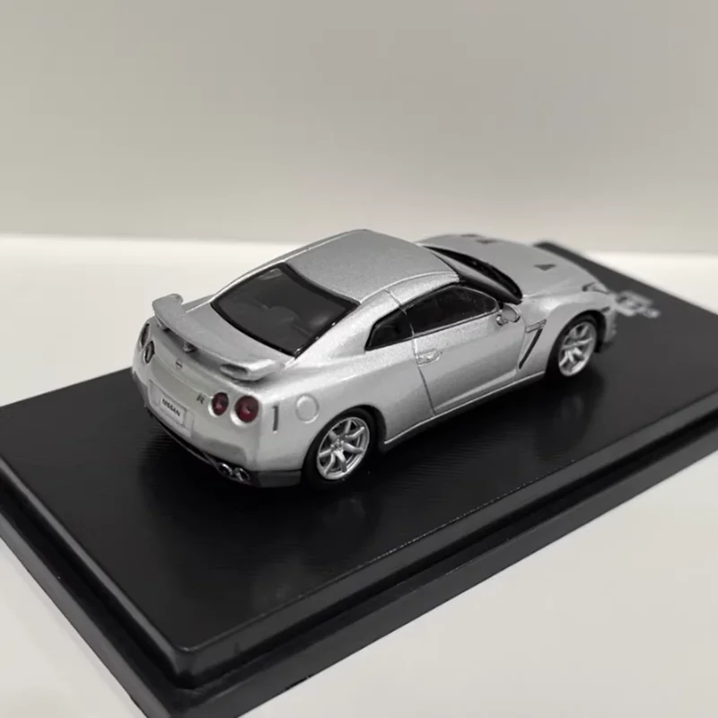 DEA 1/64 مقياس GT-R R35 2007 سبيكة محاكاة نموذج سيارة مجموعة ثابتة زينت عطلة اللعب هدية تذكارية #5
