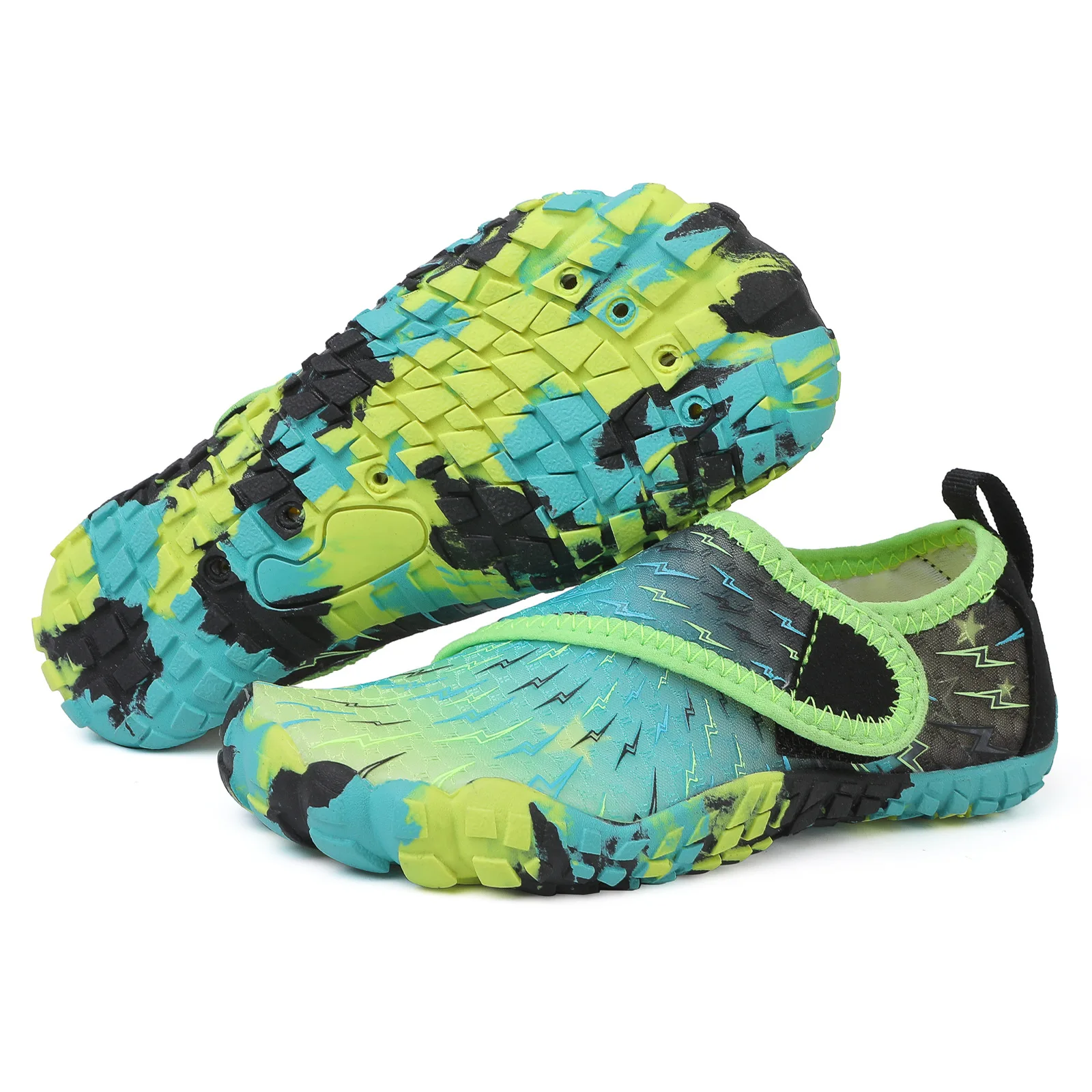 Outdoor children's beach shoes，barefoot quick-drying shoes, snorkeling shoes, wading shoes, fitness shoes