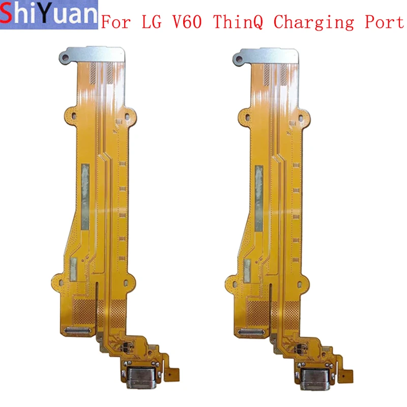 USB Lade Port Connector Board Teile Flex Für LG V60 ThinQ 5G Lade Connector Flex Kabel Ersatz Teile