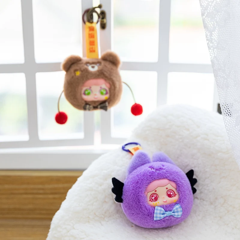ตุ๊กตาขนนุ่มขนาดจิ๋ว รูปกระต่าย หมี ค้างคาว ช้าง ของเล่นไวนิล จี้ห้อยน่ารัก ของขวัญนุ่มนิ่มสำหรับเพื่อน