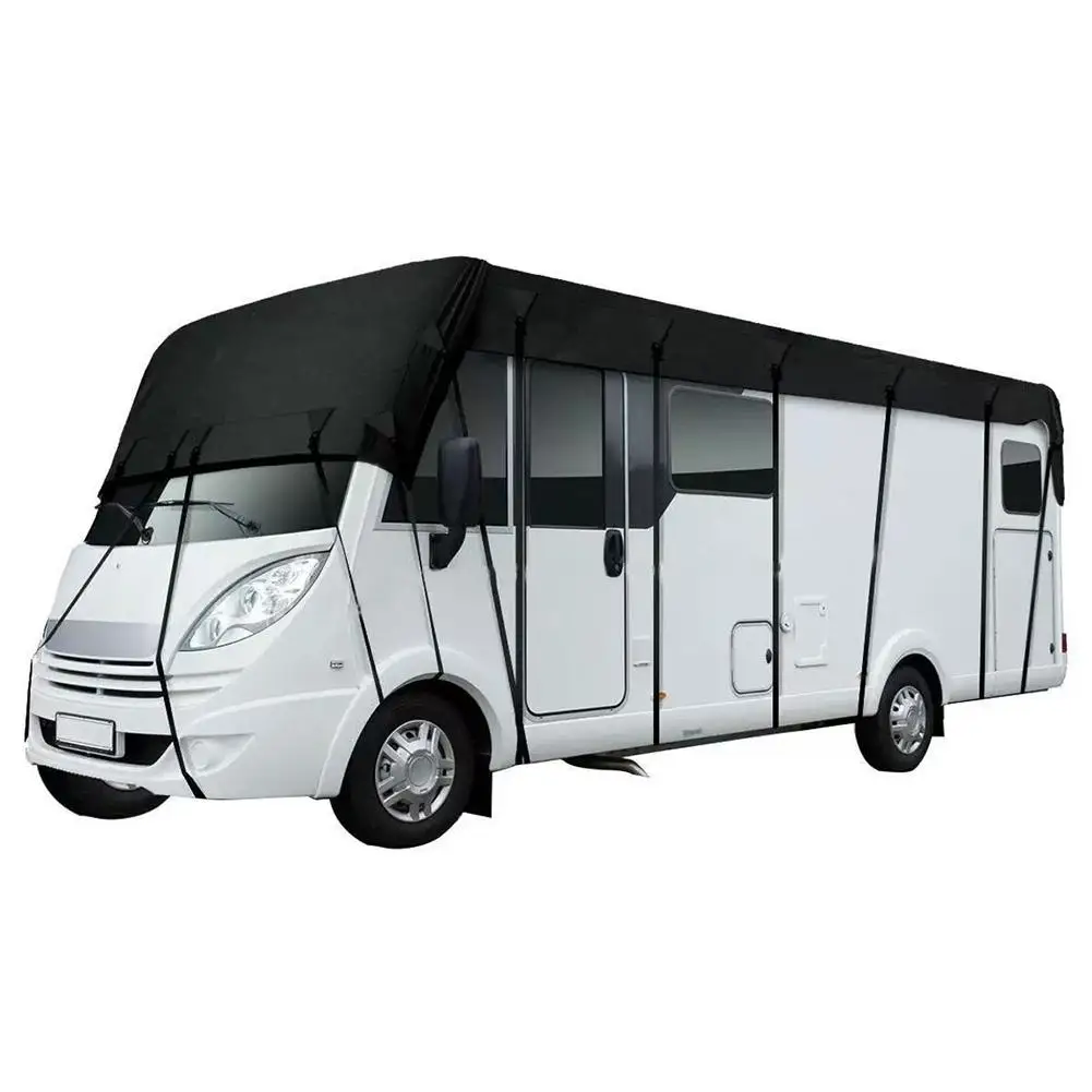 210D Oxford Cloth RV Roof Cover Waterproof Tear-Resistant Sunshade Protective Accessories For Truck/Camper