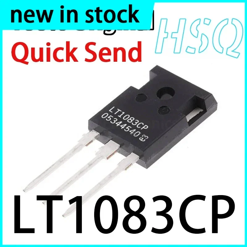 1PCS LT1083CP LT1083 7.5A TO247 Large Current Adjustable Regulator
