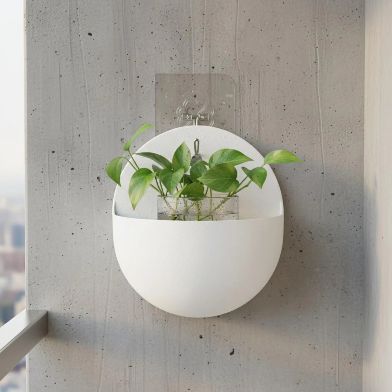 Wall Hanging Planter Minimalist Design Wall Mounted Plant Pot House Decoration Nordic Design view 5