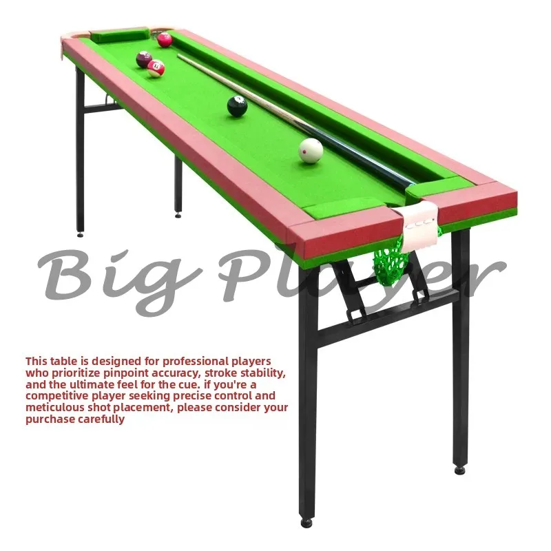 

Five-point Household Foldable Pool Table Multi-layer Solid Wood Board