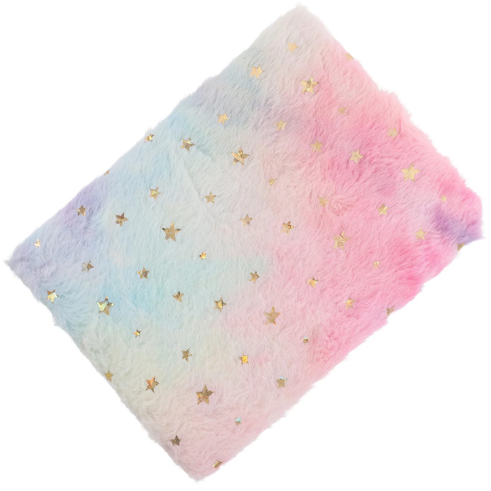 

Plush Notebook Fluffy Notepad Cartoon Notebook Star Pattern Diary Planner for Office notepads for women