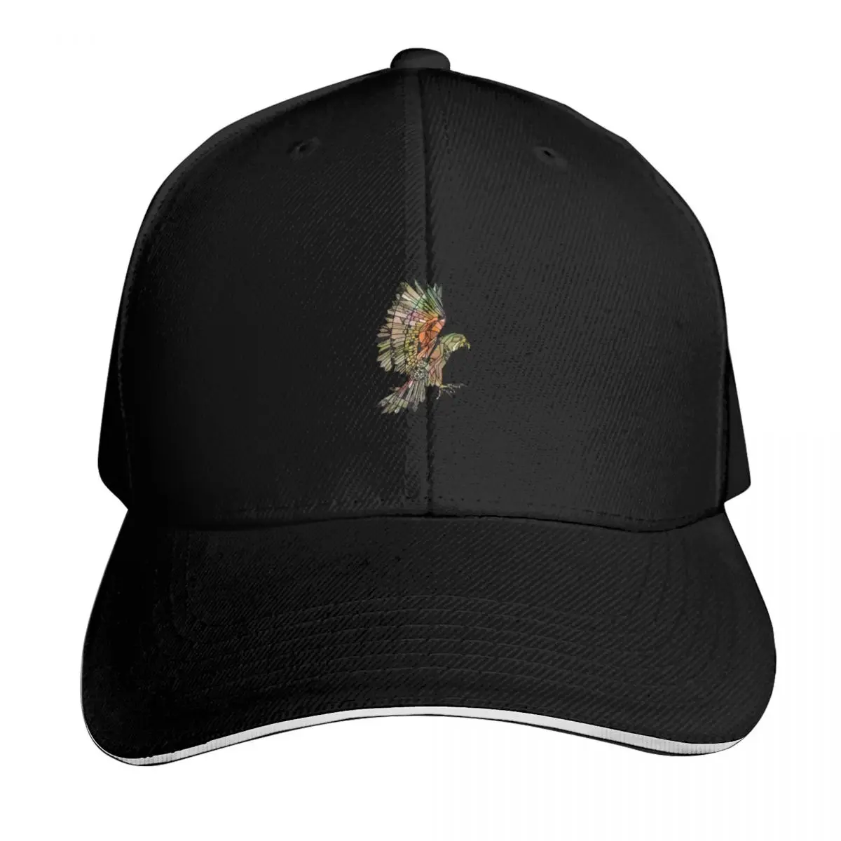 Kea Flying Bird Baseball Cap Quick Dry Performance Cotton Twill Breathable Contrast Two Tone Brim