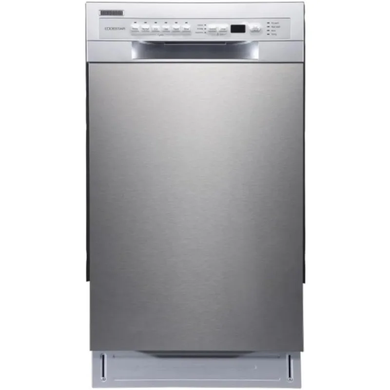 EdgeStar BIDW1802SS 18 Inch Wide 8 Place Setting Built-In Dishwasher