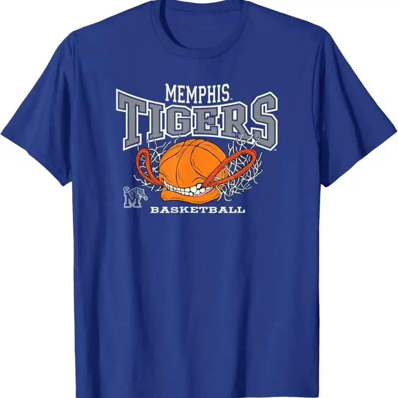 Memphis Tigers Basketball Bite Royal Offiziell lizenziertes T-Shirt