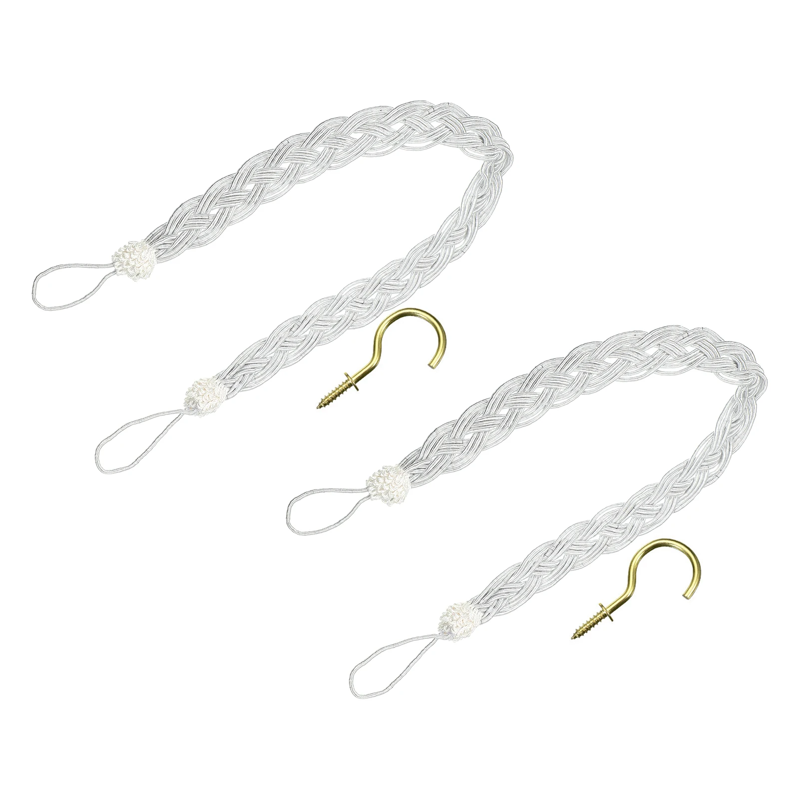 2/4/6 Sets Curtain Tiebacks, 58cm/23
