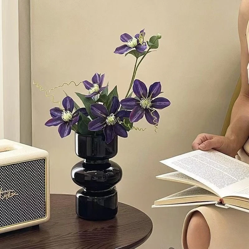 black-wind-vase-for-living-room-flowers-retro-glass-hydroponic-decor-minimalist-luxury