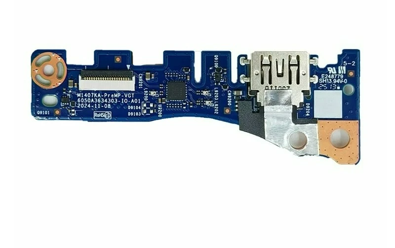USB Port Small Board, Compatible with for HP Laptops, Part Number: 6050A3634303