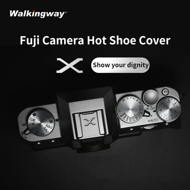 X Hot Shoe Cover Universal para Fuji SLR Camera Metal Hot Shoe Protector Dustproof Hot Shoe Cap Fotografia capa protetora