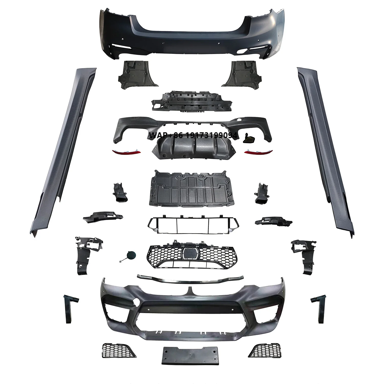 

China Auto Body Spare Parts M Power F90 Bodykit Bumper M5 Body Kit for 5 Series G30 Pre 2018-2020