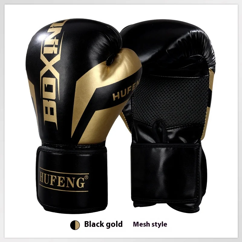 DUELTIGER Thick Boxing Gloves for Novice Fighting Training 8 10oz Adult Men Women Universal Sanda Muay Thai Sandbags Glove