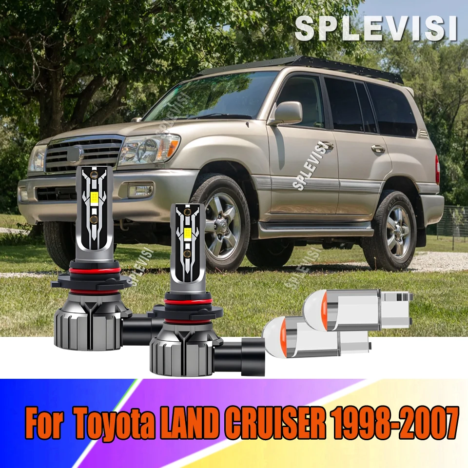 

LED Headlight Fog Lights - Energy Efficient, Eco-Friendly For Toyota LAND CRUISER 1998 1999 2000 2001 2002 2003 2004 2005-2007
