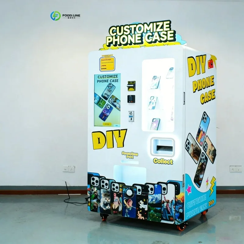UV Tech Mobile Phone Case Printer Vending Machine Smart System Support SDK FL Bulk Custom Supply