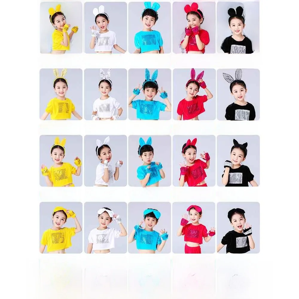 Halloween Children's Animal Performance Costume Little Rabbit Mouse  Dog Carp Dance Kindergarten Performance Clothes
