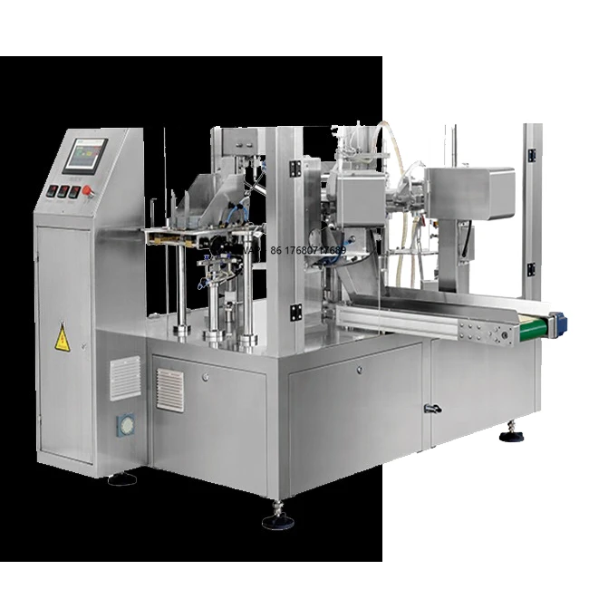 

Automatic Premade Retort Pouch Meat Sardine Tuna Packaging Machine