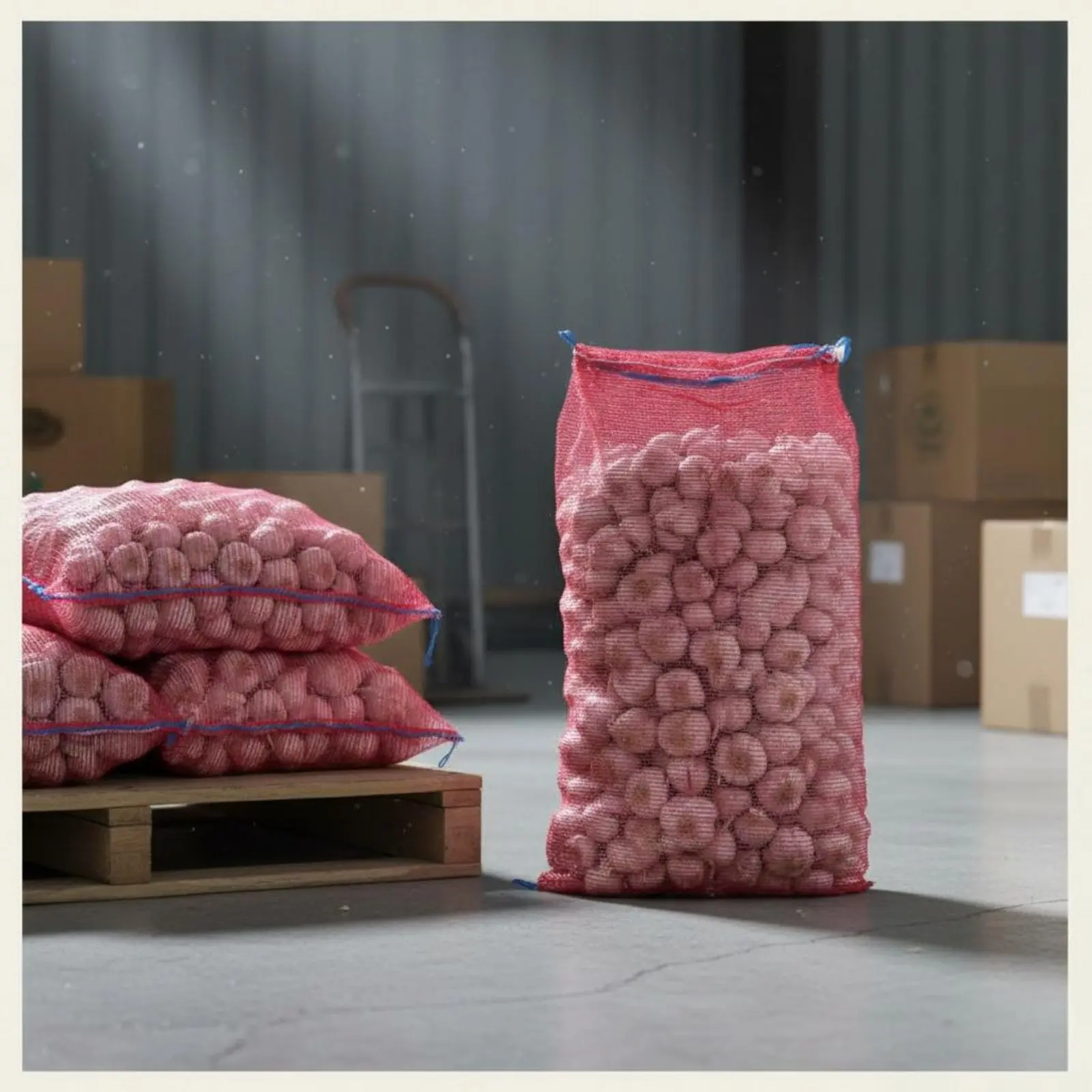 

Mesh Produce Bag Multipurpose Sturdy Duty Vegetable Net Bag Drawstring Mesh Bag Tear-Resistant Lightweight for Farmers, Market