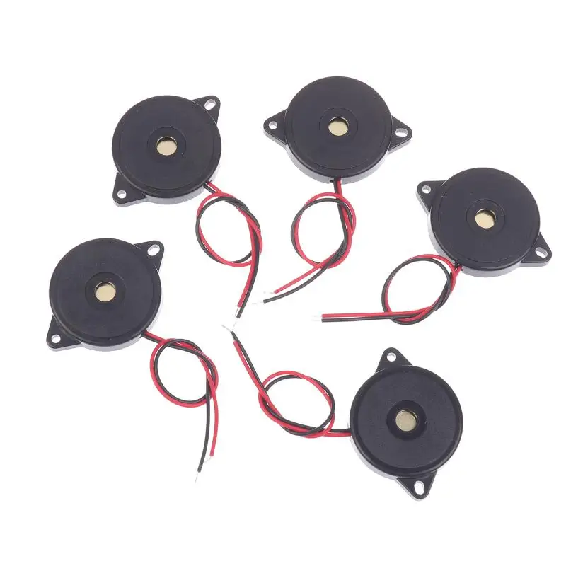 5/10/15Pcs Passive Buzzer High-decibel Buzzer With Wire Piezoelectric Speaker 3040 Buzzers For Arduino Car DIY Electronic