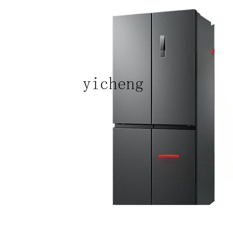 XL 420L cross four-door opposite door air-cooled frost-free frequency conversion first-class energy-saving and thin refrigerator