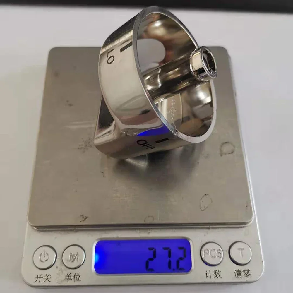 

High Quality Practical Knob 318282310 Stainless Steel 1062940 40x57x12.7mm For Fridgidaire Stove/cooker Replacement