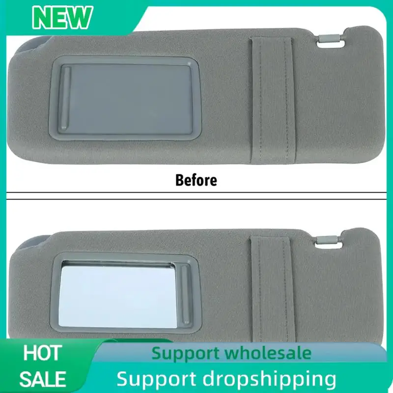 

A04E-L+R Car Interior Sun Visors Sunshade With Vanity Lights For Toyota Camry 2007-2011 74320-06800-B0 74310-06770-B0