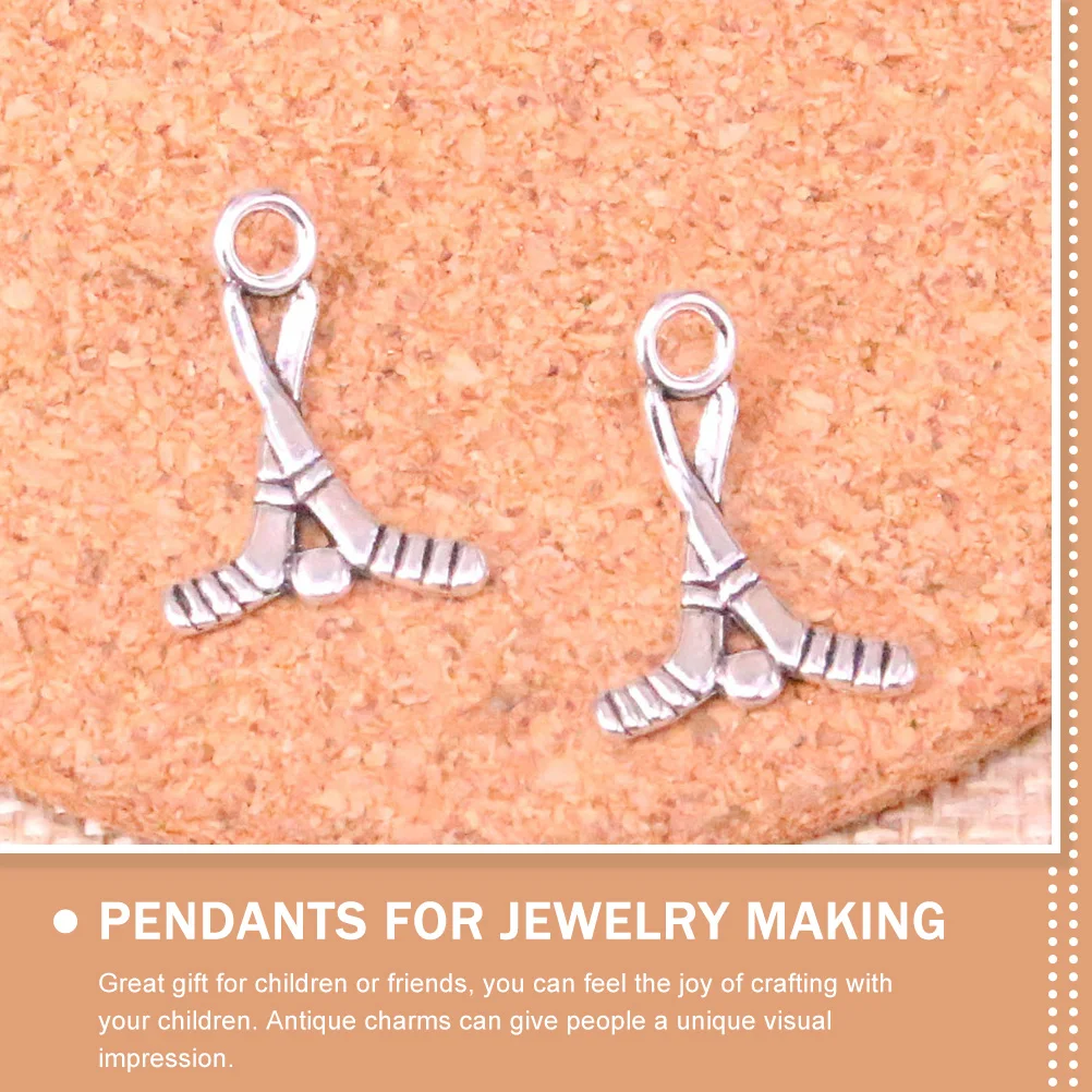 

100pcs Vintage Alloy Charms for Jewelry Making Silver Pendant DIY Craft Accessories Retro Ornaments Gifts