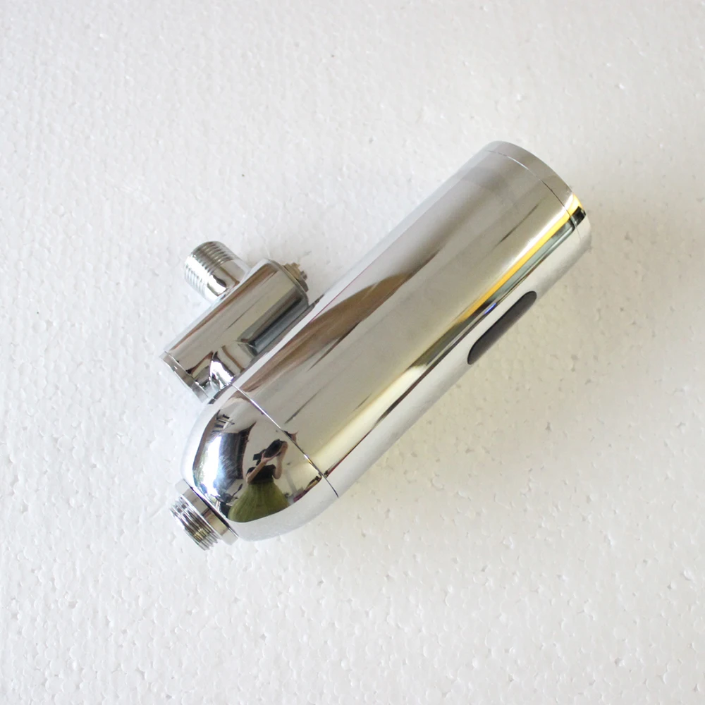 Hotel Water Saving Auto Sensor Urinal Flush Valve Wall Mounted Chrome Polished Brass DC 6V Sensor Urinal Flusher ZR1029