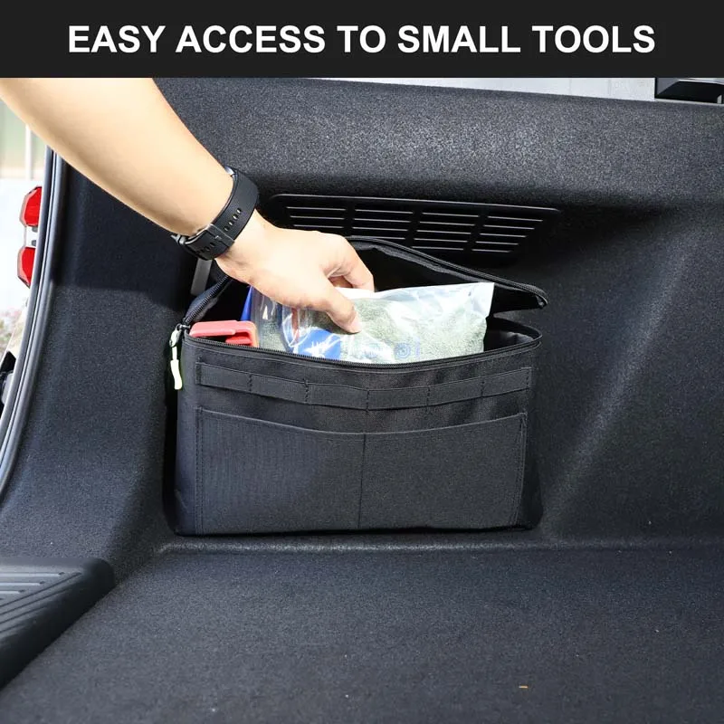 

Gao Ruying For BMW X3 G45 2025-2026 Oxford fabric Car Trunk Storage Bag Multifunctional Storage Bag Interior Car Accessories