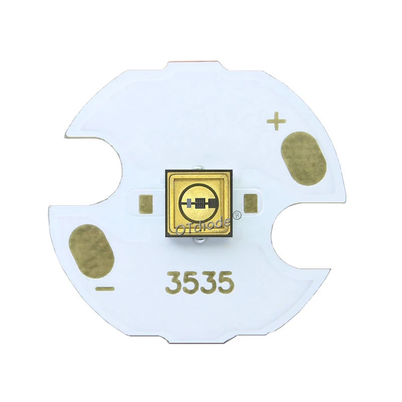 1PCS 265nm 275nm 310nm UVC LED Lamp beads 0.1W 5-7V SMD With 16/20mm Copper PCB Deep UV light Sterilization