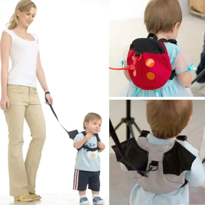 Portable New Kids Baby Safety Harness Backpack Leash Child Toddler Anti-lost Cartoon Animal Baby Carrier Kids Cute Harness Bag