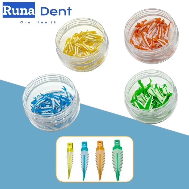 

Dental Composite Wedges Autoclavable 40Pcs Interdental Adaptive Wedge Kit Dentistry Tool Teeth Gap Filling Accessories