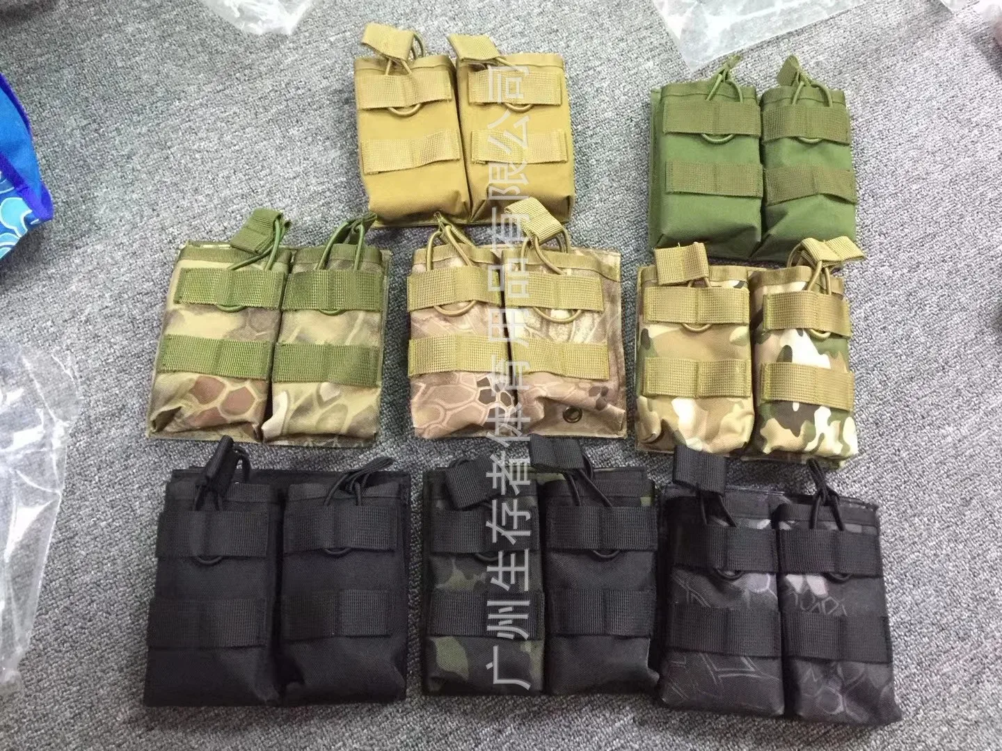 SOETAC  Rifle Magazine Pouch 1000D Nylon Double Mag Pouch M4 Molle Tactical Magazine Bag Hunting Shooting Accessories